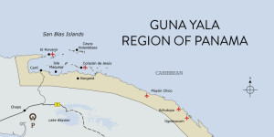 panama-san-blas-islands-guna-yala-map