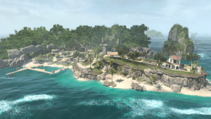 Island featured in the video game 